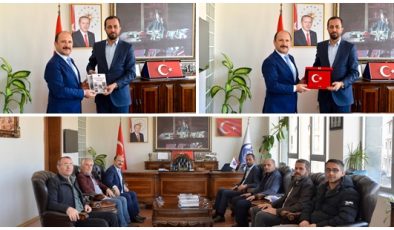 BAŞKAN YALÇIN’DAN TÜRK EĞİTİM-SEN’E SICAK KARŞILAMA