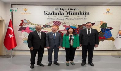 ZEHRA EREN, HATAY HEYETİNİ AK PARTİ GENEL MERKEZİ’NDE AĞIRLADI