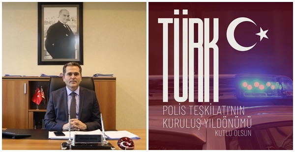 KAYMAKAM AKDAŞ’TAN TÜRK POLİS TEŞKİLATI’NA ANLAMLI MESAJ: ‘’HUZURUMUZUN TEMİNATI’’