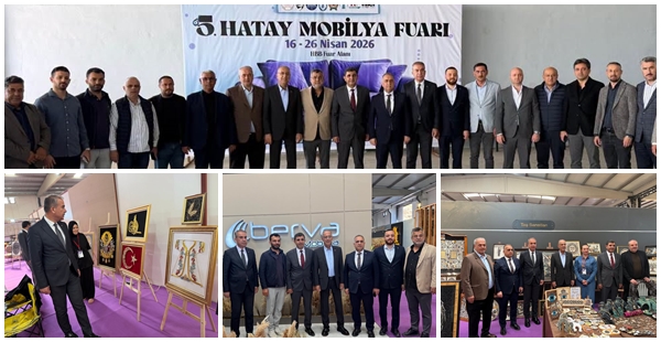 BAŞKAN ÇELİK, HATAY’IN KALKINMA GÜCÜ ÜRETEN ZANAATKARLARIMIZDIR