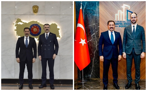 VALİ MASATLI ANKARA’DA TEMASLARINI SÜRDÜRDÜ