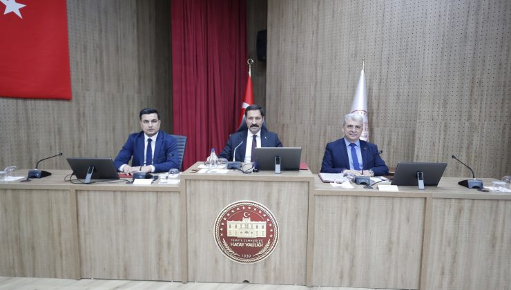 HATAY’DA YATIRIM SEFERBERLİĞİ: 2026 YILI 2.DÖNEM KOORDİNASYON TOPLANTISI GERÇEKLEŞTİRDİ