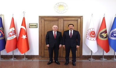 VALİ MASATLI MİLLİ SAVUNMA BAKANI YAŞAR GÜLER’İ ZİYARET ETTİ