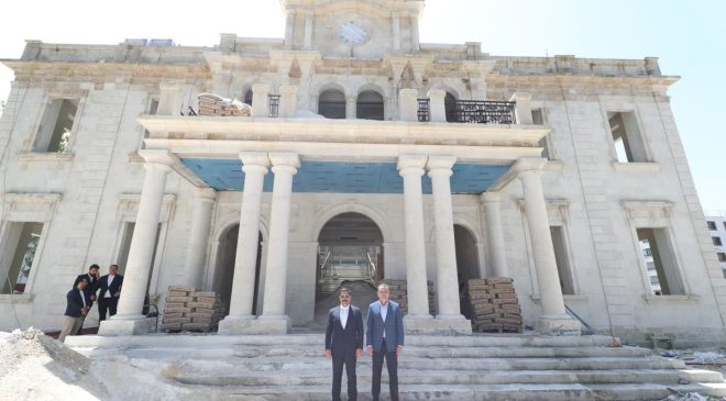 HATAY’IN TARİHİ MİRASI GÜN YÜZÜNE ÇIKIYOR: VALİ MASATLI VE KAYMAKAM AKDAŞ, RESTORASYON ÇALIŞMALARINI İNCELEDİ