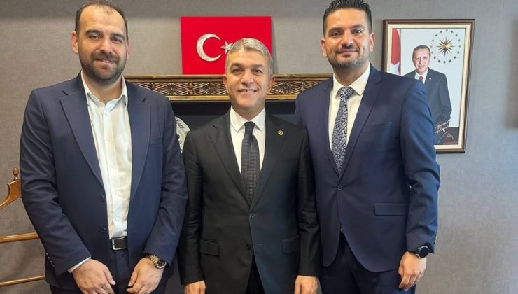 MİLLETVEKİLİ ADEM YEŞİLDAL, YILMAZ VE ÇELİK’İ AĞIRLADI