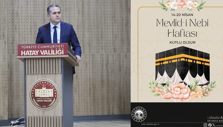 AKDAŞ: MEVLİD-İ NEBİ HAYIRLARA VESİLE OLSUN