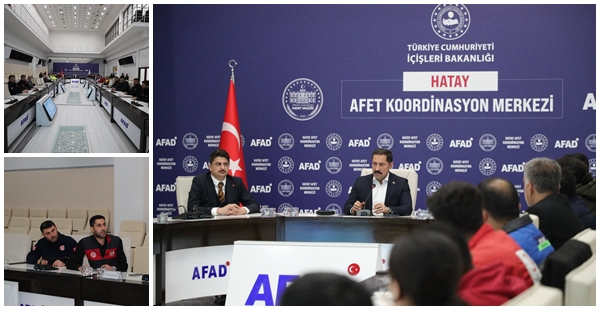 VALİ MASATLI, AFAD KRİZ MASASI’NIN BAŞINA GEÇTİ: SAHADA KESİNTİSİZ KOORDİNASYON