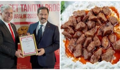 HATAY COĞRAFİ İŞARETTE TÜRKİYE ÜÇÜNCÜSÜ