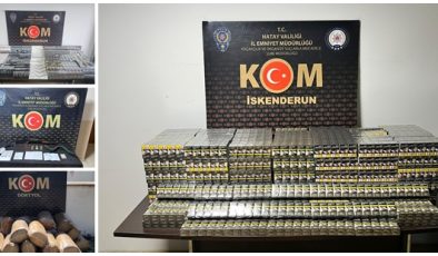 HATAY’DA SUÇ ŞEBEKELERİNE NİSAN DARBESİ