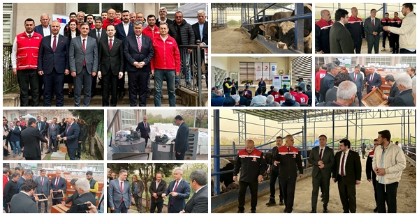 HATAY’DA HAYVANCILIK VE ARICILIĞA ÜST DÜZEY ZİYARET VE DESTEK