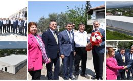 BAŞKAN ÖNTÜRK DÖRTYOL’DA DEVAM EDEN ÇOK AMAÇLI SALON PROJESİNİ İNCELEDİ