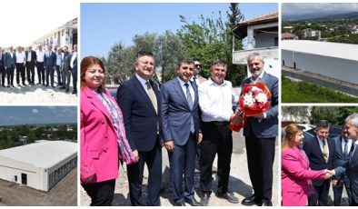 BAŞKAN ÖNTÜRK DÖRTYOL’DA DEVAM EDEN ÇOK AMAÇLI SALON PROJESİNİ İNCELEDİ