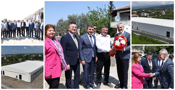 BAŞKAN ÖNTÜRK DÖRTYOL’DA DEVAM EDEN ÇOK AMAÇLI SALON PROJESİNİ İNCELEDİ