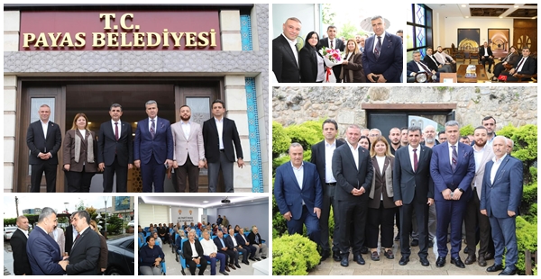 BAŞKAN ALTAN, AK PARTİ HATAY HEYETİNİ AĞIRLADI