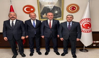 YEŞİLDAL, ÖZEL VE KARAHAN’DAN BAKAN YARDIMCISINA ZİYARET