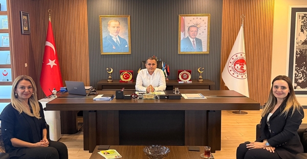 KAYMAKAM AKDAŞ LÖSEV HEYETİNİ KABUL ETTİ