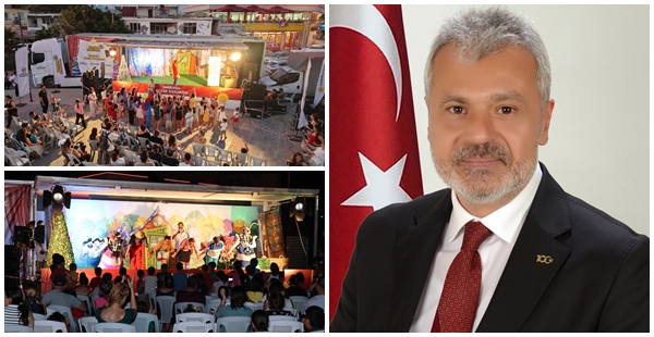 HATAY’DA ÇOCUKLAR TİYATRO TURNESİYLE TATİLİN TADINI ÇIKARDI