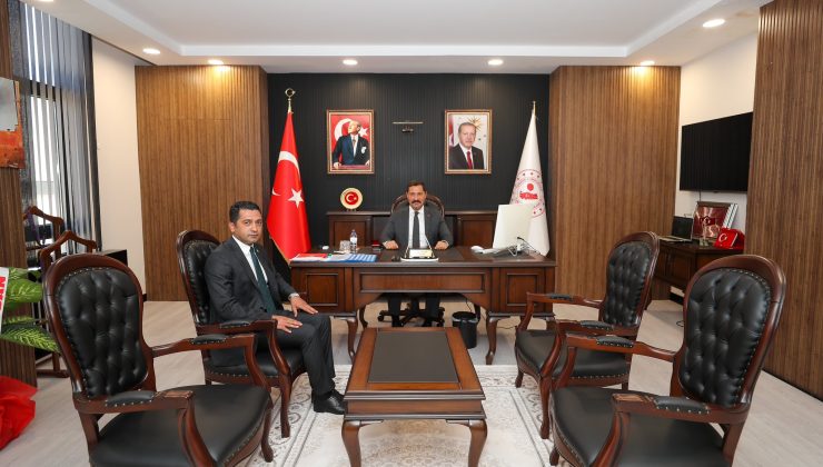 VALİ MASATLI’DAN KUMLU KAYMAKAMI YUNUS POLAT’A ZİYARET