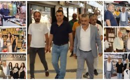 BAŞKAN ALAKUŞ’TAN UZUN ÇARŞI ESNAFINA ZİYARET