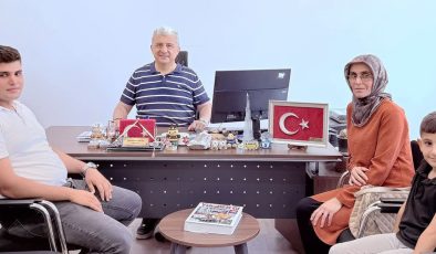 İL PLANLAMA MÜDÜRÜ ÖRGÜT, DEPREMZEDE DOĞRU AİLESİNİ AĞIRLADI