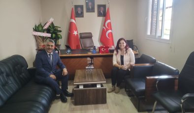 Eren’den MHP Hatay İl Başkanı Taşçı’ya Hayırlı Olsun Ziyareti