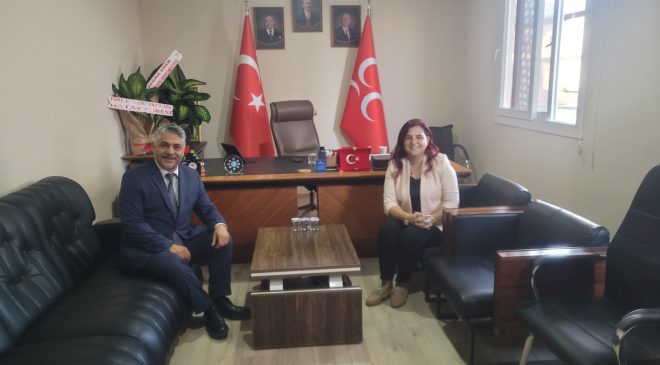 Eren’den MHP Hatay İl Başkanı Taşçı’ya Hayırlı Olsun Ziyareti