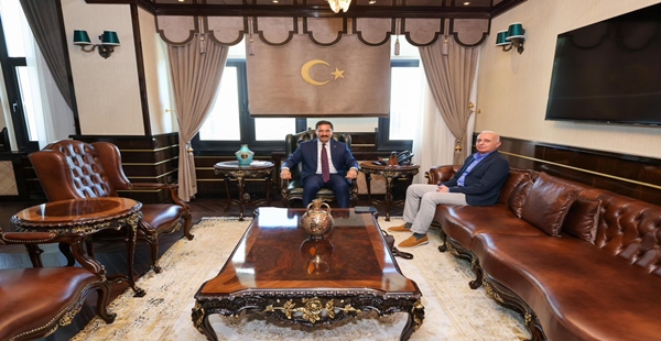 VALİ MASATLI, TÜMGENERAL ERSEVER’İ MAKAMINDA AĞIRLADI