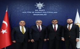 AK PARTİ HATAY HEYETİNDEN ANKARA’DA YAYMAN’A ZİYARET