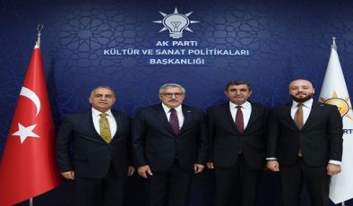 AK PARTİ HATAY HEYETİNDEN ANKARA’DA YAYMAN’A ZİYARET