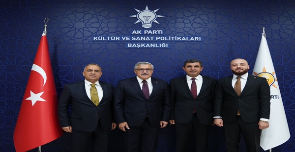 AK PARTİ HATAY HEYETİNDEN ANKARA’DA YAYMAN’A ZİYARET