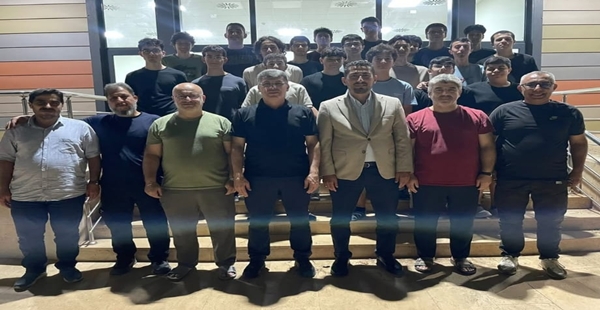 HBB GENEL SEKRETER YARDIMCISI UĞUR KANDEMİR, İSTANBUL’DAN KAMPA GELEN ÖĞRENCİLERLE BULUŞTU