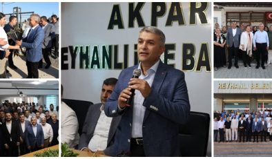 AK PARTİ HATAY MİLLETVEKİLİ ADEM YEŞİLDAL, REYHANLI VE KUMLU TEŞKİLATLARIYLA BULUŞTU