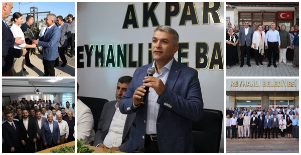 AK PARTİ HATAY MİLLETVEKİLİ ADEM YEŞİLDAL, REYHANLI VE KUMLU TEŞKİLATLARIYLA BULUŞTU
