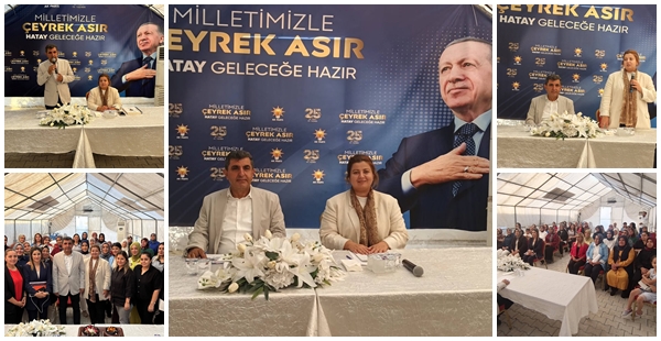 AK PARTİ HATAY İL TEŞKİLATINDA İSTİŞARE VE DEĞERLENDİRME TOPLANTISI