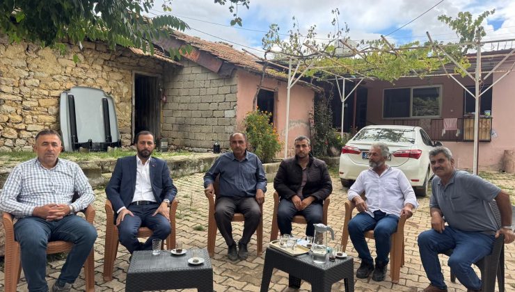 YAYLADAĞI BELEDİYE BAŞKANI MEHMET YALÇIN’DAN DUSDURU MAHALLESİ’NE ZİYARET
