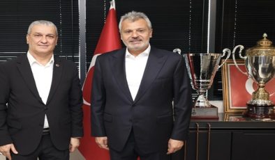 BELEN BELEDİYE BAŞKANI İBRAHİM GÜL’DEN HBB BAŞKANI ÖNTÜRK’E ZİYARET