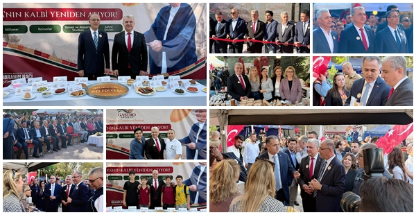 GASTRO ANTAKYA KÜLTÜR VE GASTRONOMİ FESTİVALİ KAPILARINI AÇTI