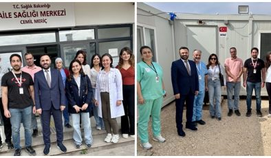 ANTAKYA İLÇE SAĞLIK MÜDÜRÜ DR. FERDİ COŞGUN’DAN SAHA DENETİMLERİ