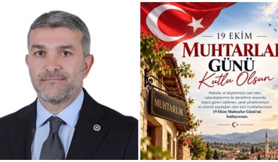 YEŞİLDAL: ‘’MUHTARLARIMIZ, DEVLET İLE VATANDAŞ ARASINDA GÜÇLÜ BİR KÖPRÜDÜR’’