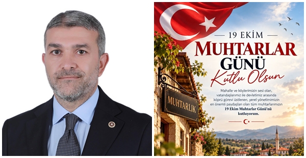 YEŞİLDAL: ‘’MUHTARLARIMIZ, DEVLET İLE VATANDAŞ ARASINDA GÜÇLÜ BİR KÖPRÜDÜR’’